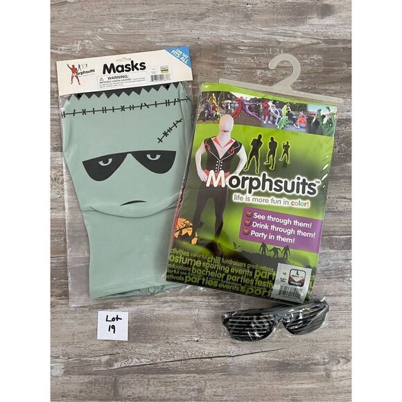 Morphsuits Vampire Sz Lg Halloween Costume Lot 19 - Picture 1 of 3